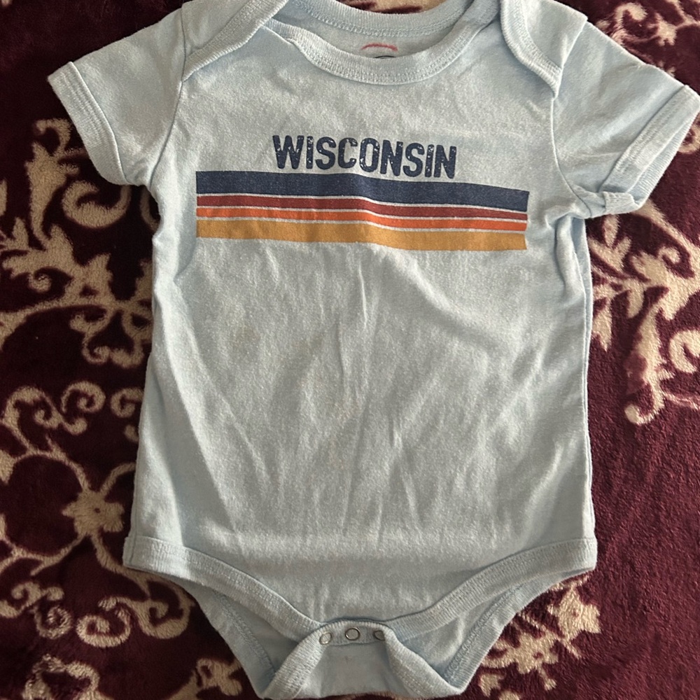 Wisconsin Blue Bodysuit for Kids